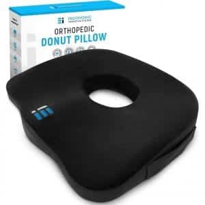 ERGONOMIC INNOVATIONS Memory Foam Donut Pillow