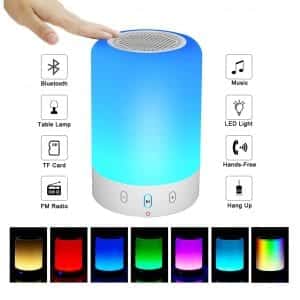 VOCH-Night-Light-Bluetooth-Speaker-Portable-6-Colors-LED