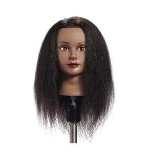 Hairginkgo 100% Real Hair Mannequin Head