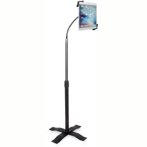 CTA Digital- Height-Adjustable Gooseneck Stand with Metal Base for 7-13’’ Tablets:iPad 10.2-Inch (7th Gen.):12.9-Inch iPad Pro:11-Inch iPad Pro:iPad 6:Mini 5:Air