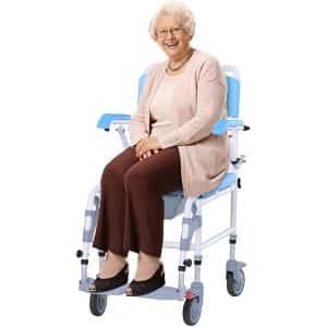HOMCOM Accessibility Shower Wheelchairs