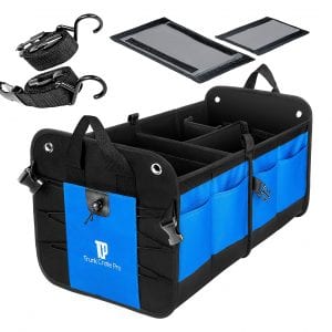 Trunkcratepro Portable Multi Compartments Non-Slip Trunk Organizer