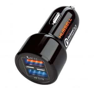  HUSSEL Car Charger Adapter – Compatible with Any Phone