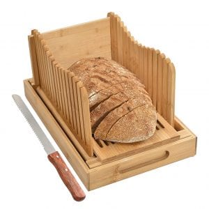 Kitchen Seven Bamboo Compact Bread Slicers