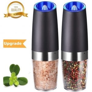 Rongyuxuan Gravity Electric Salt and Pepper Grinder
