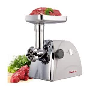 Sunmile SM-G31 Meat Grinder, 3 Stainless Steel Plates