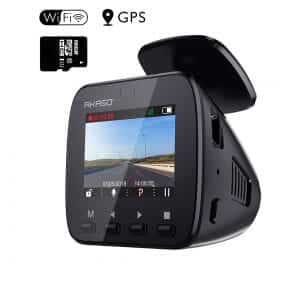  AKASO V1 WiFi Dash Camera with GPS