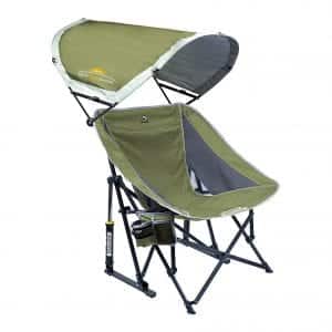 GCI Outdoor Beach Pod Rocker Chair with SunShade