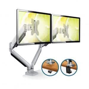 HUANUOAV Dual Monitor Mount Stand