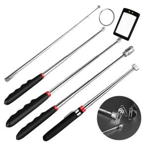 Linkstyle-5-Pcs-Magnetic-Telescoping-Pickup-Tool-360-Swivel-Round-and-Square-Mirror