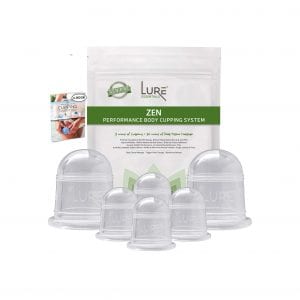  LURE Home Spa Cupping Therapy Set with 6 Massage Cups