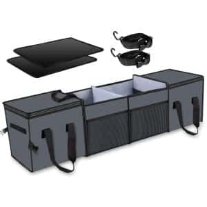  X-Cosrack Convertible Car Trunk Organizer with Straps
