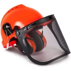 TR Industrial TR88011 Forestry Helmet with Ear Muffs