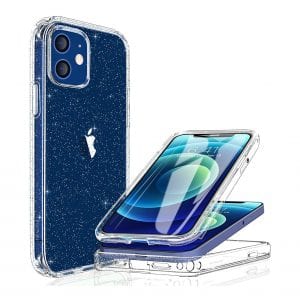 Miracase Glass+ Glitter Clear Protective Case