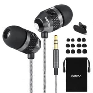 Betron B25 Wired Earbuds with Mic