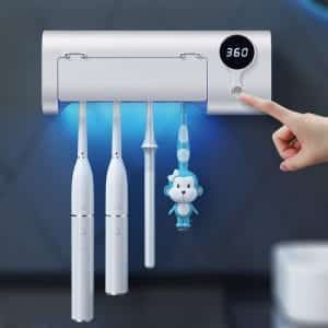 Mimore Rechargeable Toothbrush Sanitizer with Automatic Timing
