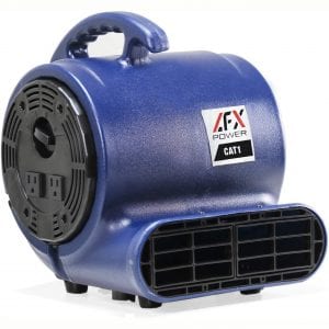 CAT 1 Air Mover Blower Carpet Dryer Floor Fan, for Restoration and Janitorial Use, to Clean and Dry Water Spills, Leaks or Floods (1:5 HP)
