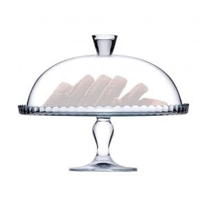 Cake Plate with Dome Pastry Stand