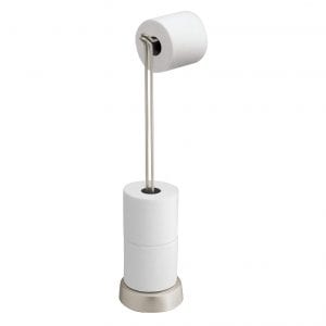 Idesign Metal Toilet Tissue Caddy Roll Reserve