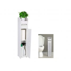  Gotega Bathroom Toilet Paper Storage Cabinet