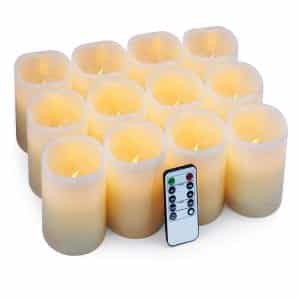 Hausware Flameless LED Candles, Set of 12