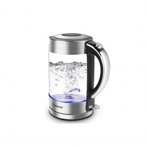 Electric Kettle, Phyismor 1.7 L Glass Kettle