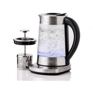 Ovente Electric Glass Kettle